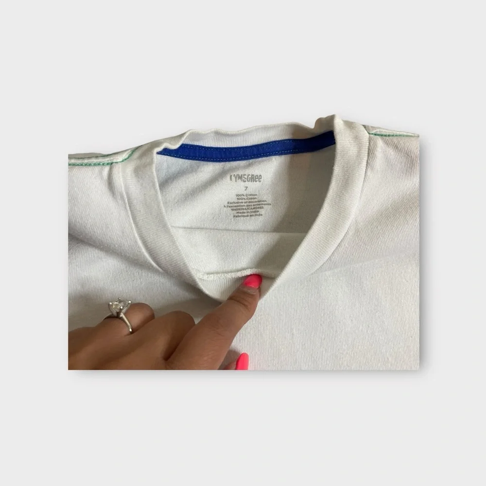 Gymboree Automobile On The Road Applique White Shirt